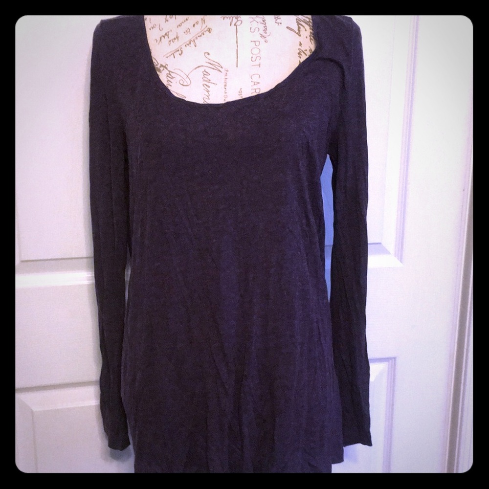 Anthropologie Open Back Long Sleeve